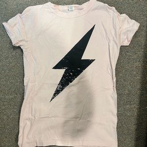 Graphic Lightening Bolt Tee
